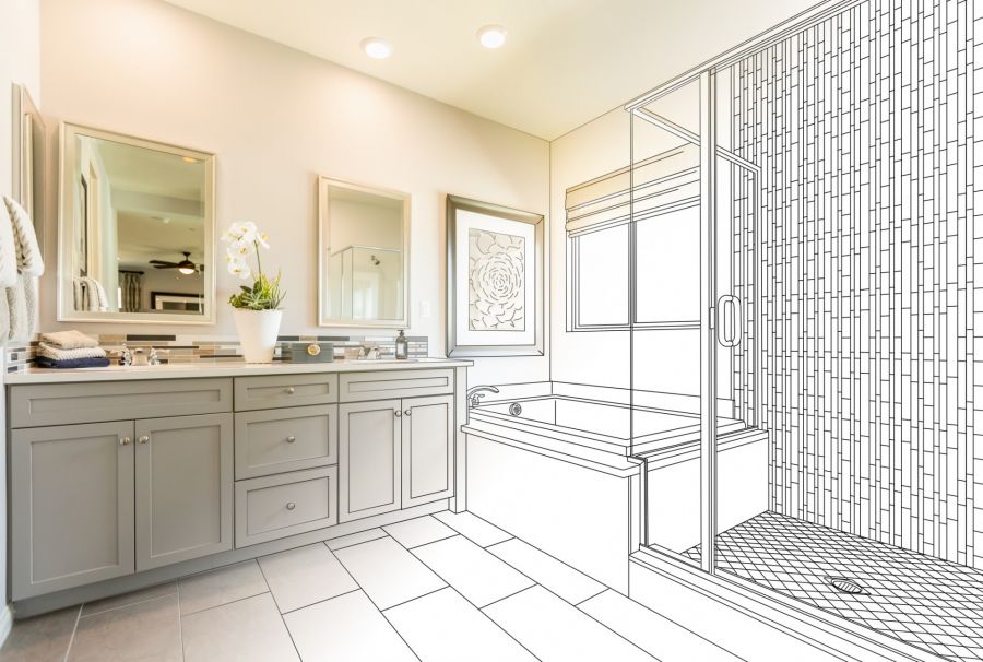 Bathroom Design by Lina Khatib Interiors, Inc.